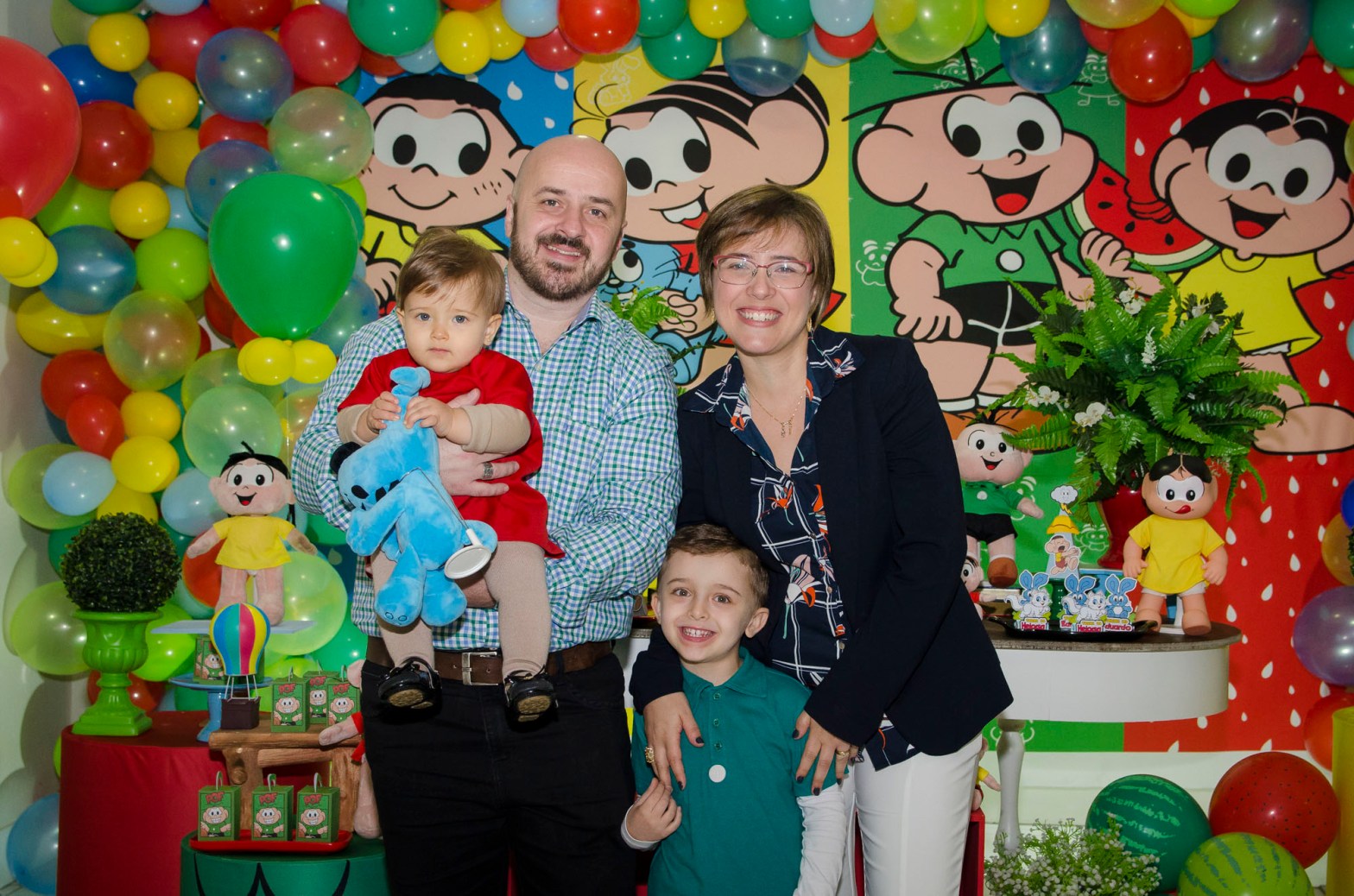 Os 5 anos do Eduardo e o Primeiro aninho da&nbsp;Heloísa