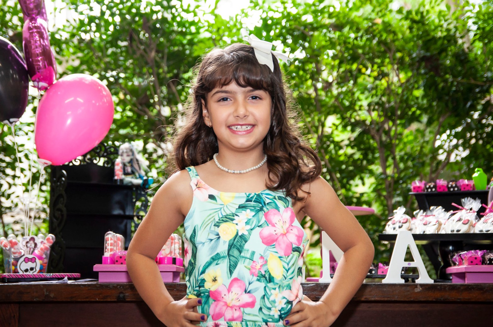 Os 8 anos da&nbsp;Helena